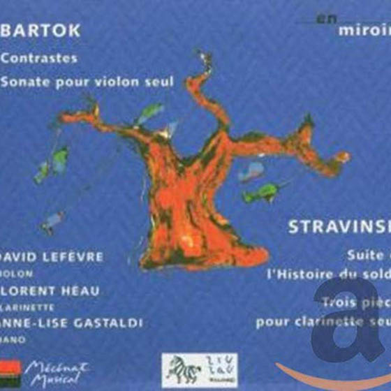 Bartok / Stravinski, pour violon, clarinette et piano